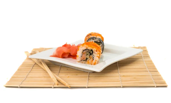 Sushi isolert – stockfoto
