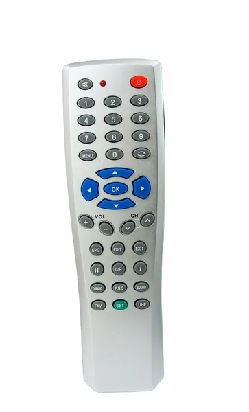 TV remote isolated — Stock Photo, Image