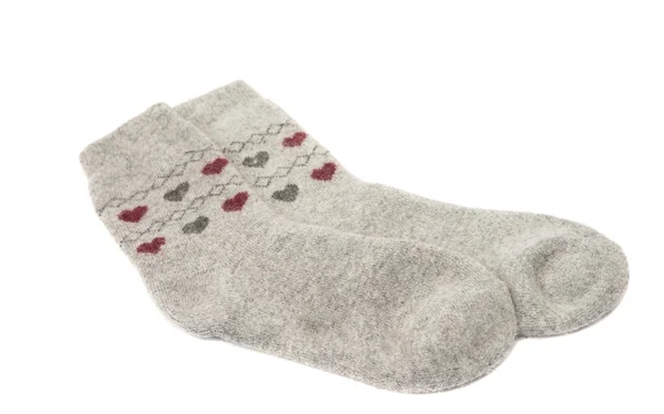 Warm socks isolated — Stock Photo, Image