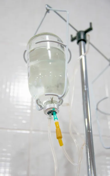 Medicação gota a gota intravenosa — Fotografia de Stock