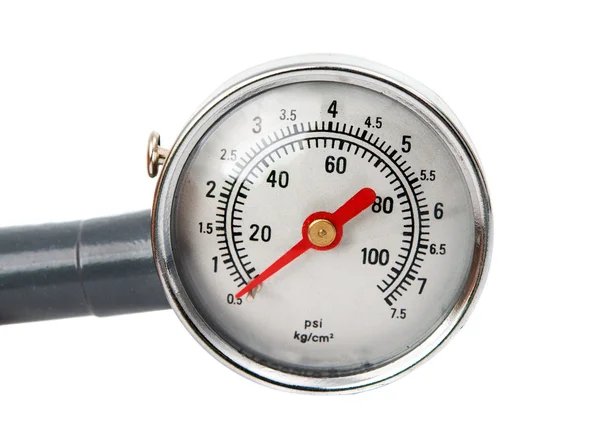 Medidor de pressão isolado — Fotografia de Stock
