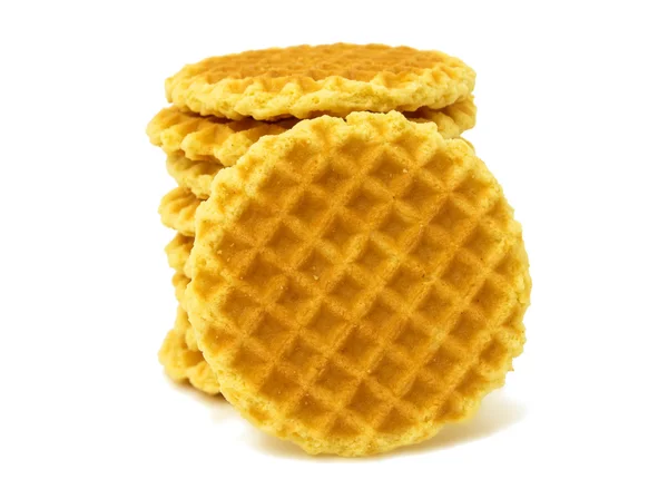 Waffles isolated — Stock Photo, Image