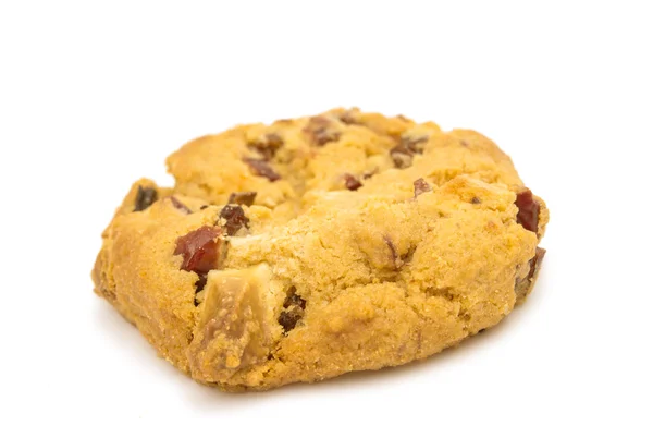 Cookies med tranbär och choklad isolerade — Stockfoto