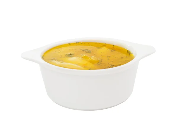 Soup isolated — Stock Photo, Image