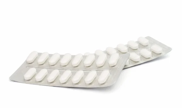 Pack of pills isolated — Stock Photo, Image