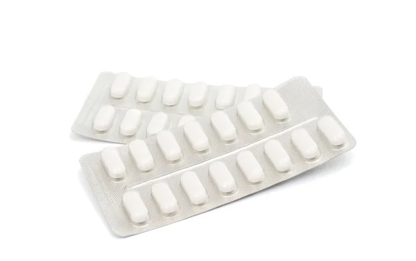 Pack of pills isolated — Stock Photo, Image