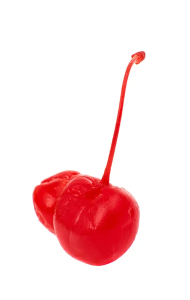 Red maraschino cherries — Stock Photo, Image