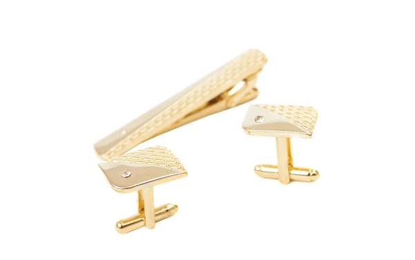 Cufflinks isolated — Stock Photo, Image