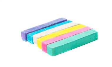 Düzenlenmiş renkleri çeşitli tebeşirler