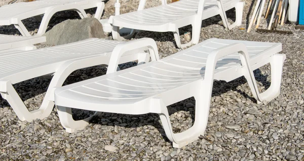 Deck chairs — Stock Photo, Image