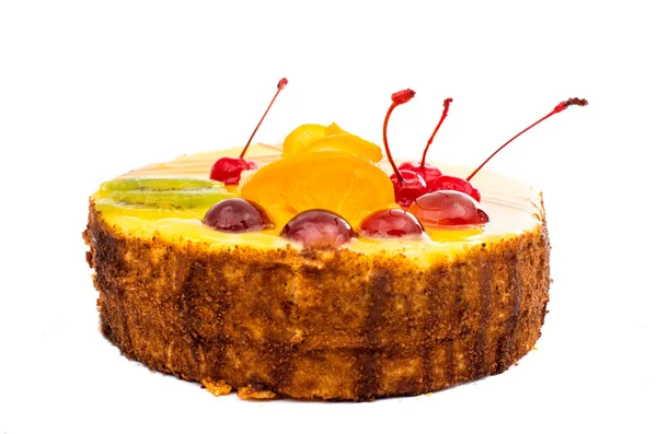 Torta con frutta — Foto Stock