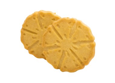 Tereyağlı kurabiye izole