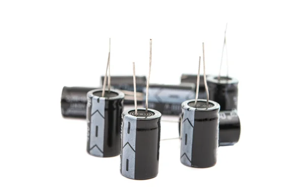 Capacitores isolados — Fotografia de Stock