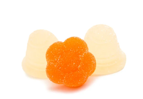 Caramelle gelatina isolate — Foto Stock