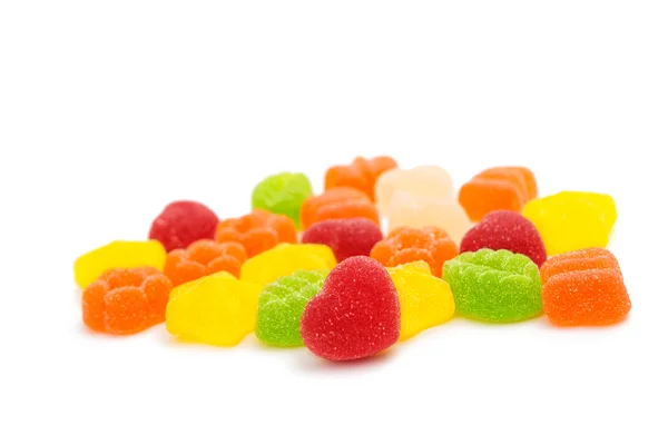 Jelly candies isolated — Stock Photo, Image