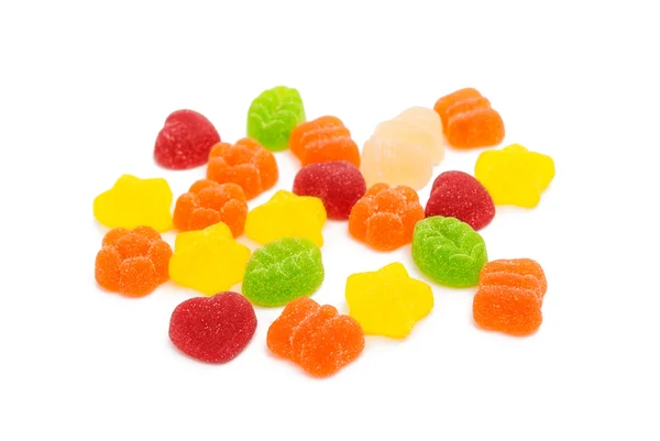 Jelly candies isolated — Stock Photo, Image