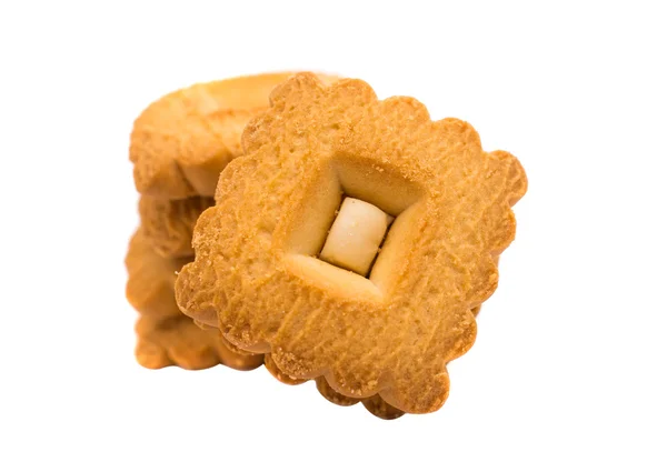 分離されたクッキー — ストック写真