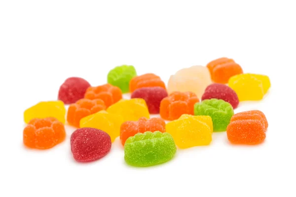 Gelee Bonbons isoliert — Stockfoto