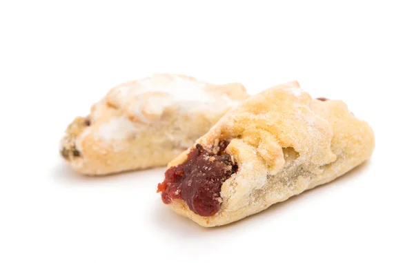 Zelfgemaakte koekjes geïsoleerd — Stockfoto