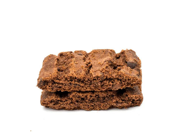 Τα μπισκότα τσιπ σοκολάτας και κακάο — Φωτογραφία Αρχείου