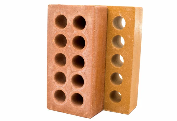 Bricks isolated — Stock Photo, Image