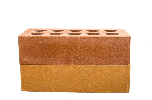 Bricks isolated — Stock Photo, Image