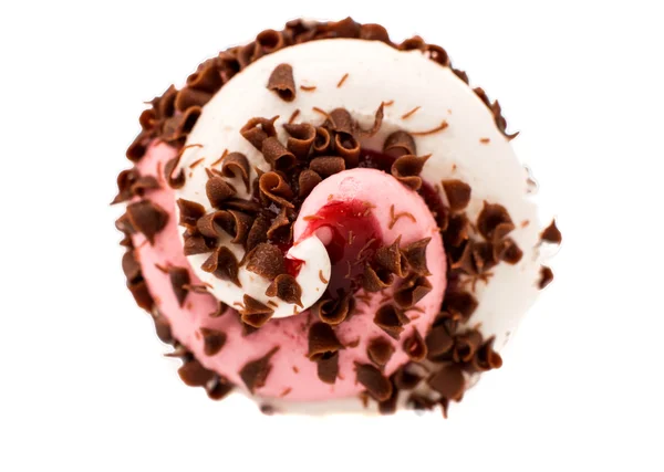 Chocolate Ice Cream isolated — Stock Photo, Image