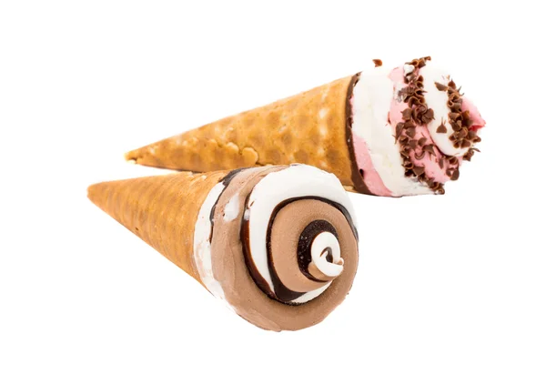 孤立したチョコレート アイス クリーム — ストック写真