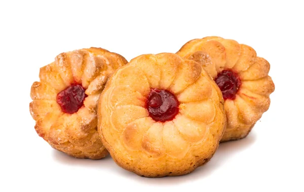 Muffins avec remplissage isolé — Photo