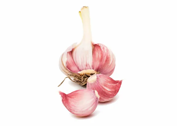 Garlic isolated — Stock Photo, Image