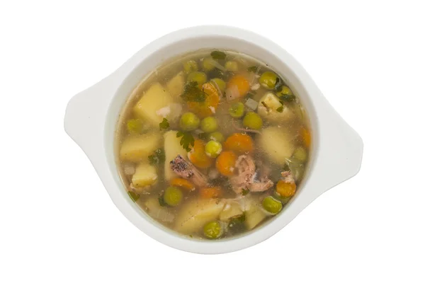 Soup with vegetables — Stock Photo, Image