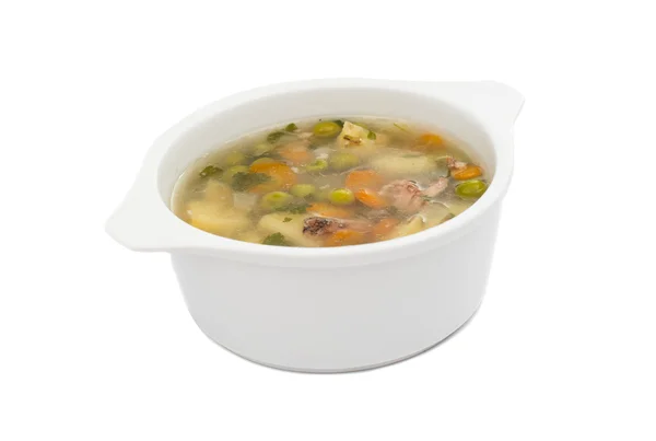 Soup with vegetables — Stock Photo, Image