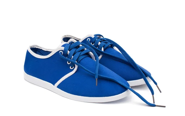 Scarpe sportive blu — Foto Stock