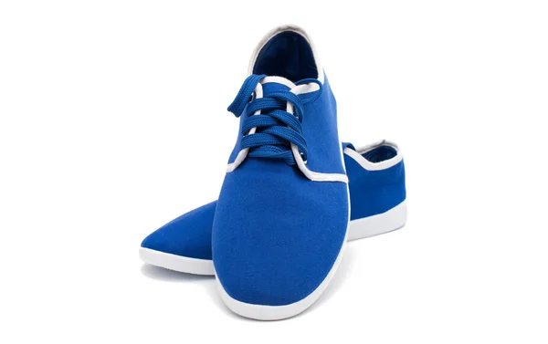 Scarpe sportive blu — Foto Stock