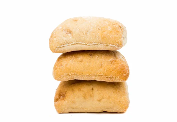 Ciabatta (włoski chleb) — Zdjęcie stockowe