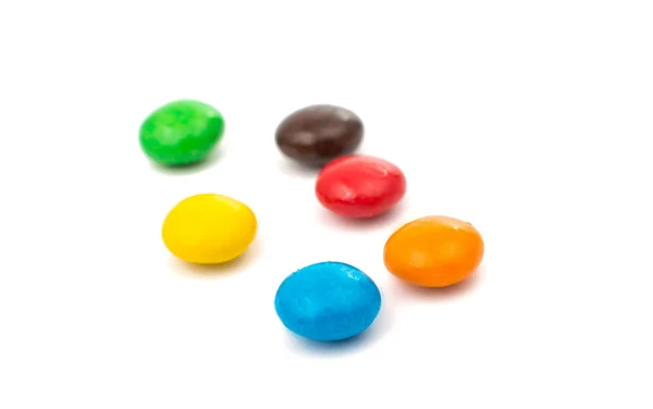 Przyciski kolor czekoladowy — Zdjęcie stockowe