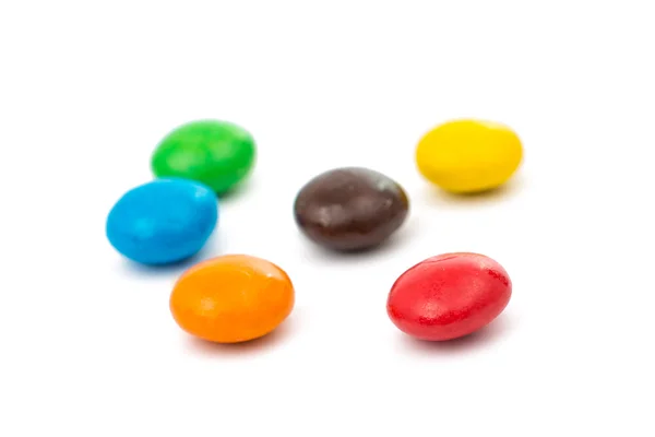 Botões de cor de chocolate — Fotografia de Stock