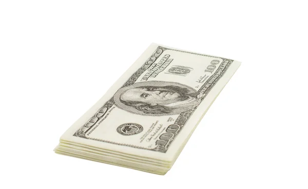 Stack of dollars — Stock Photo, Image