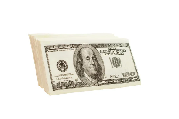 Stack of dollars — Stock Photo, Image