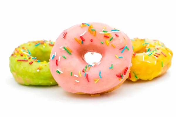 Donuts com esmalte — Fotografia de Stock