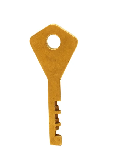 Altın anahtar — Stok fotoğraf