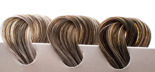 Fechaduras de cabelo — Fotografia de Stock