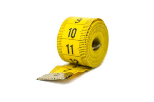 Yellow measuring tape — Stock Photo, Image