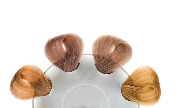 Campioni di capelli diversi — Foto Stock