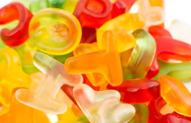 alfabe jöle şekerler