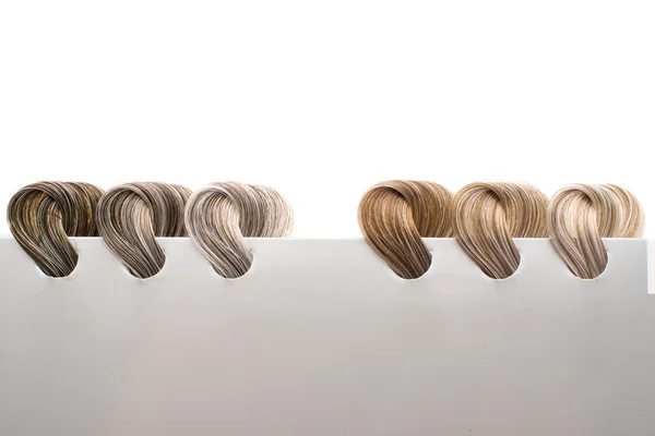 Muestras de cabello — Foto de Stock