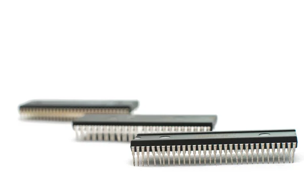 Elektronikus mikrochip — Stock Fotó