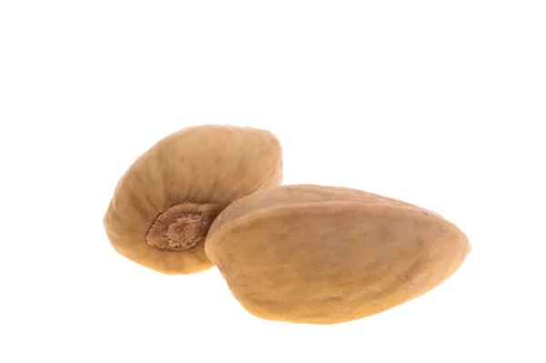 Pistachos Aislados Sobre Fondo Blanco — Foto de Stock