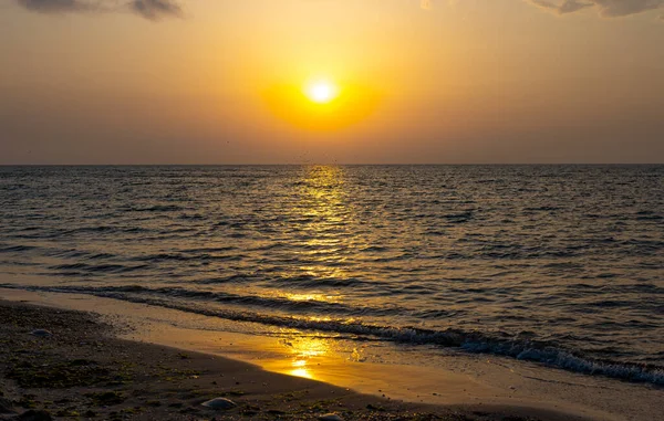 海の美しい夕日 — ストック写真