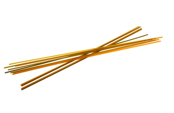 Spaghetti Isolated White Background — Stock Photo, Image